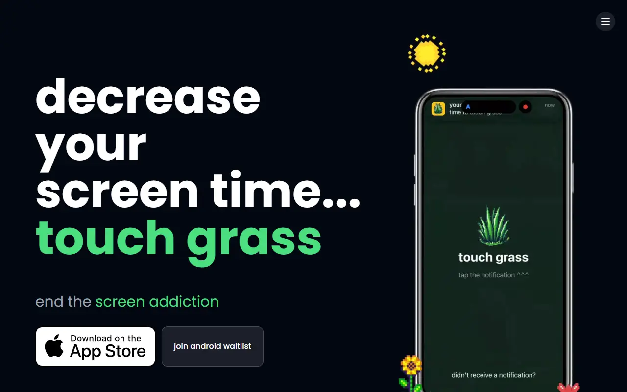 touch grass