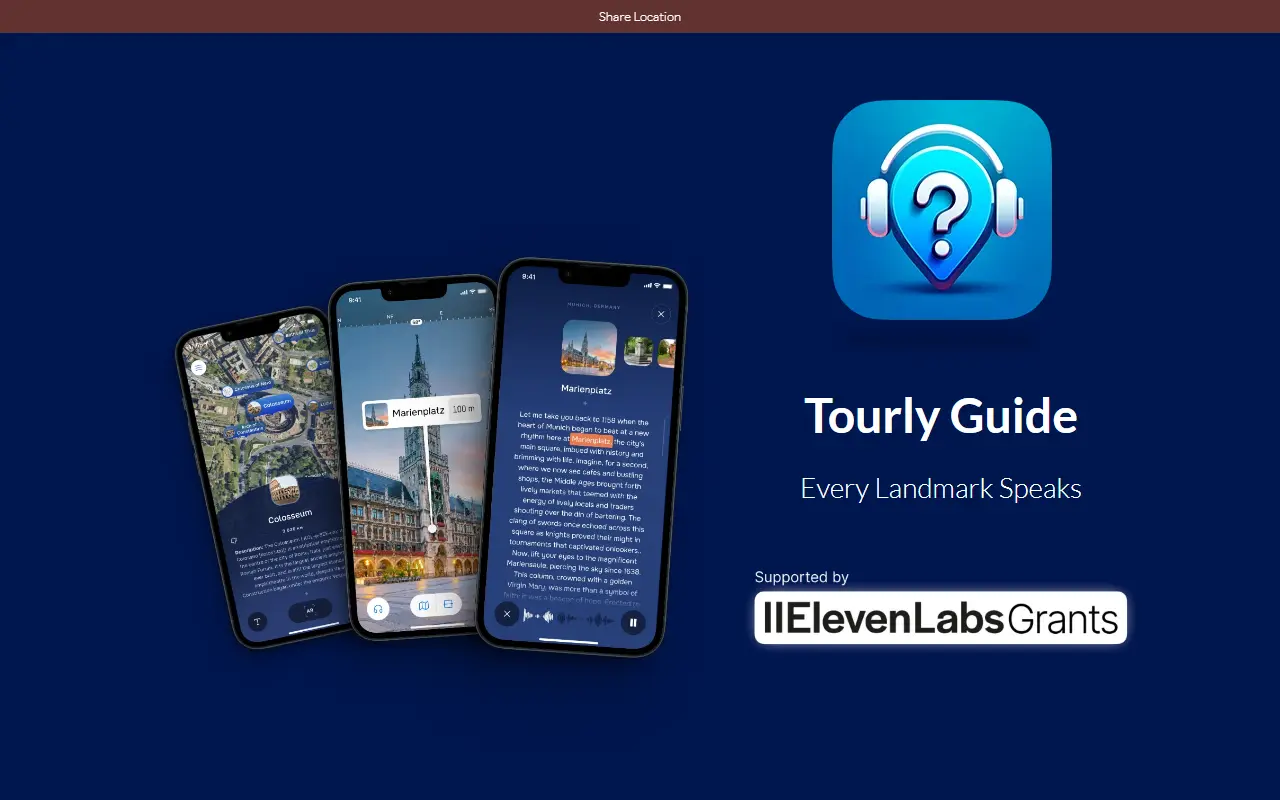 Tourly Immersive Audio Guide