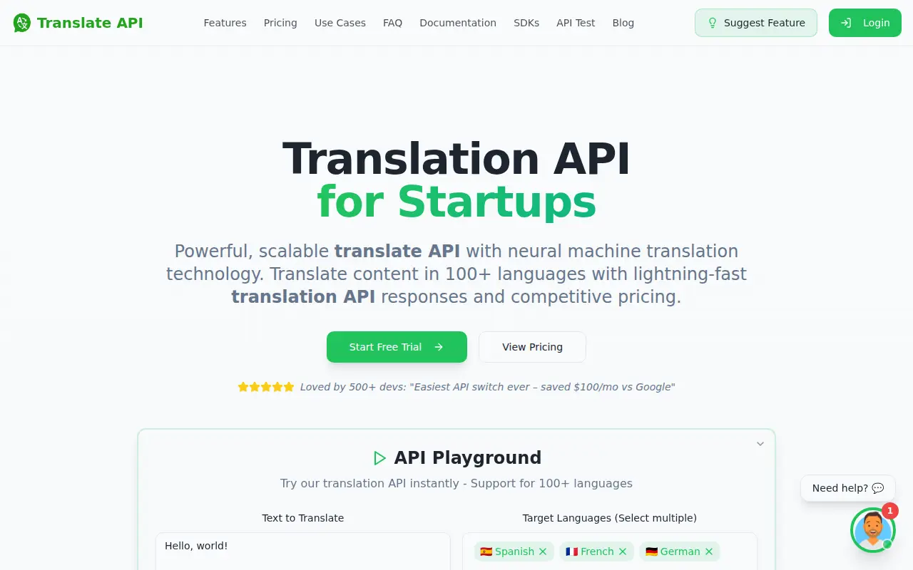 Translate-API.com
