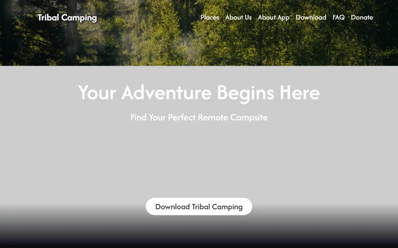 Tribal Camping