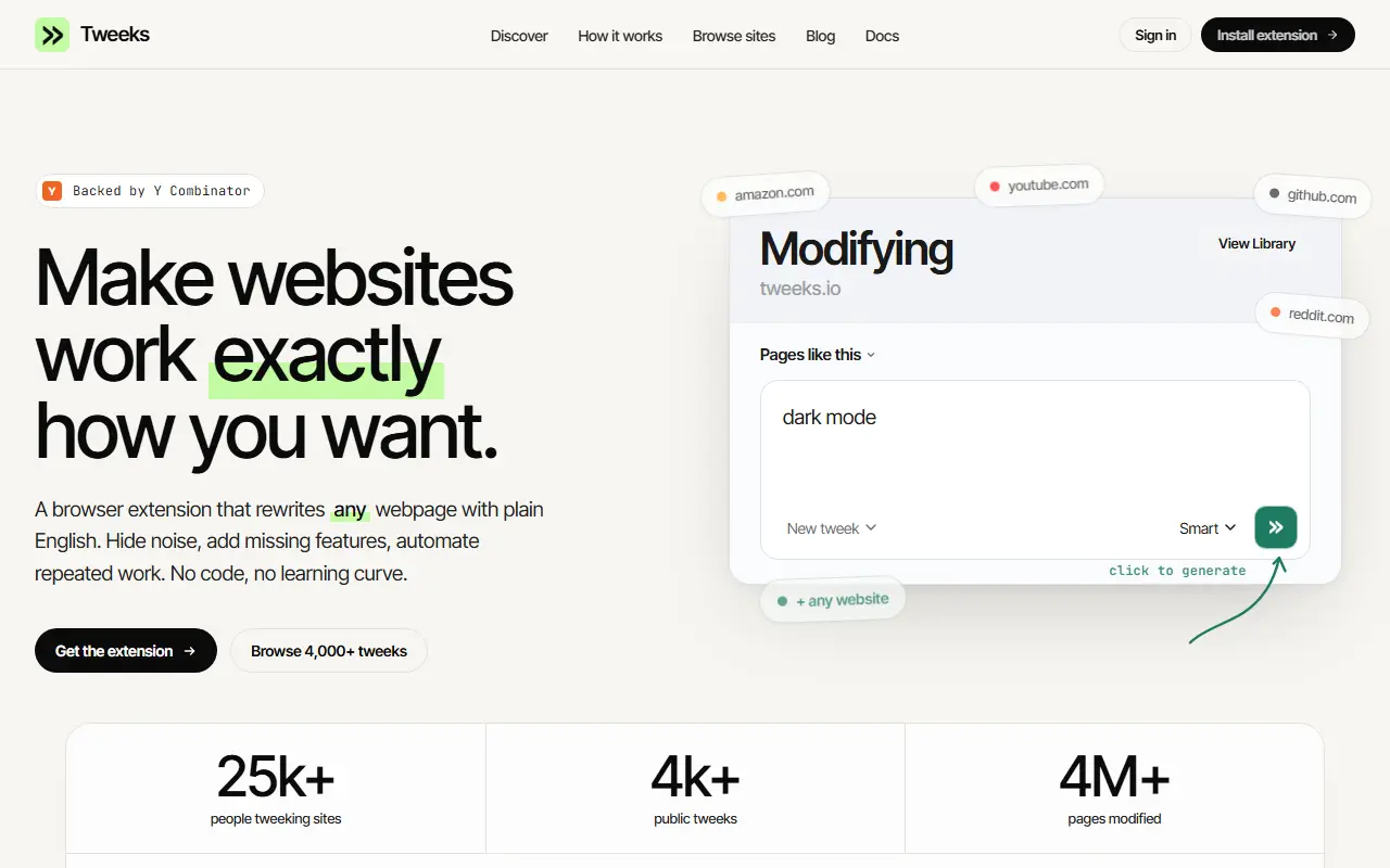 Tweeks.io