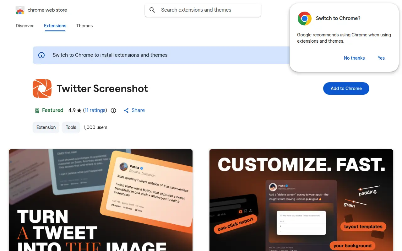 Twitter Screenshot