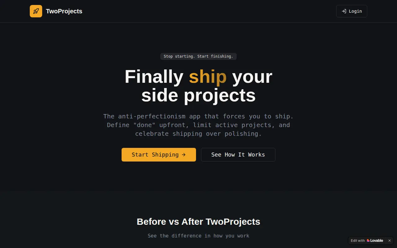 twoprojects