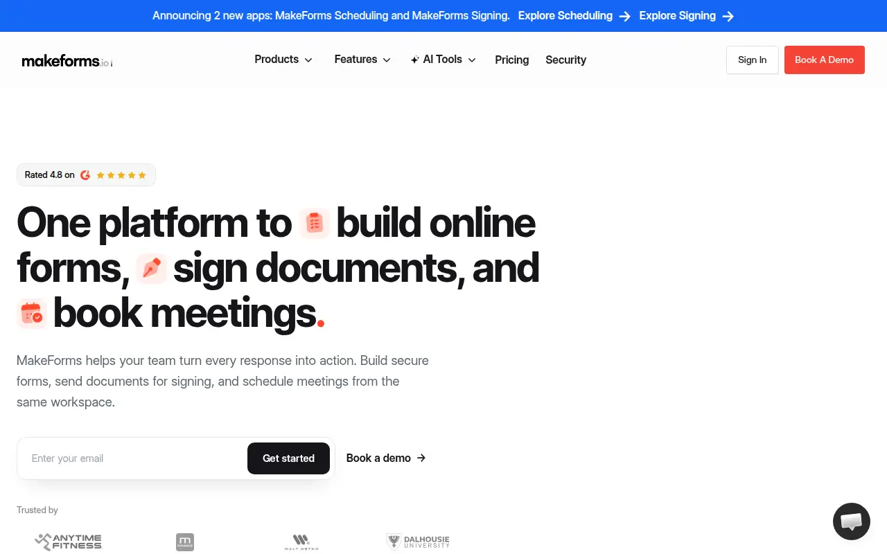 Typeform Alternative by MakeForms