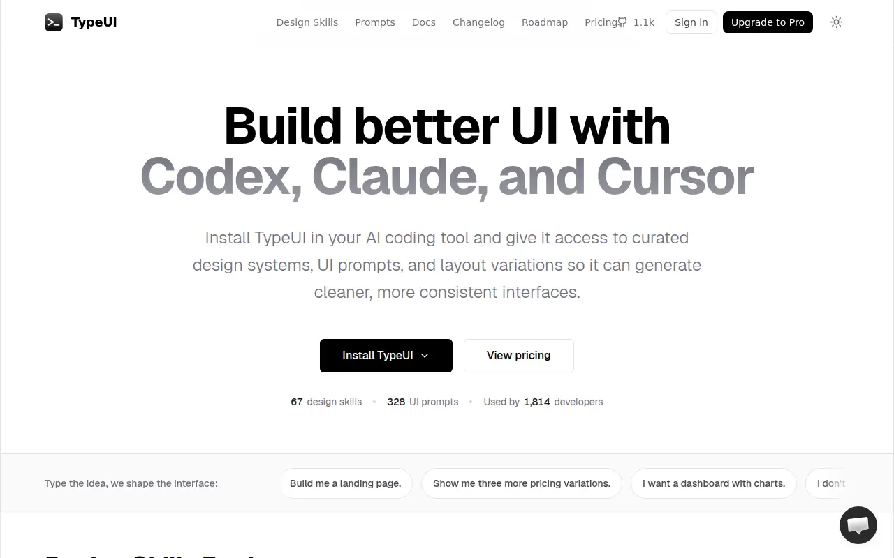 TypeUI