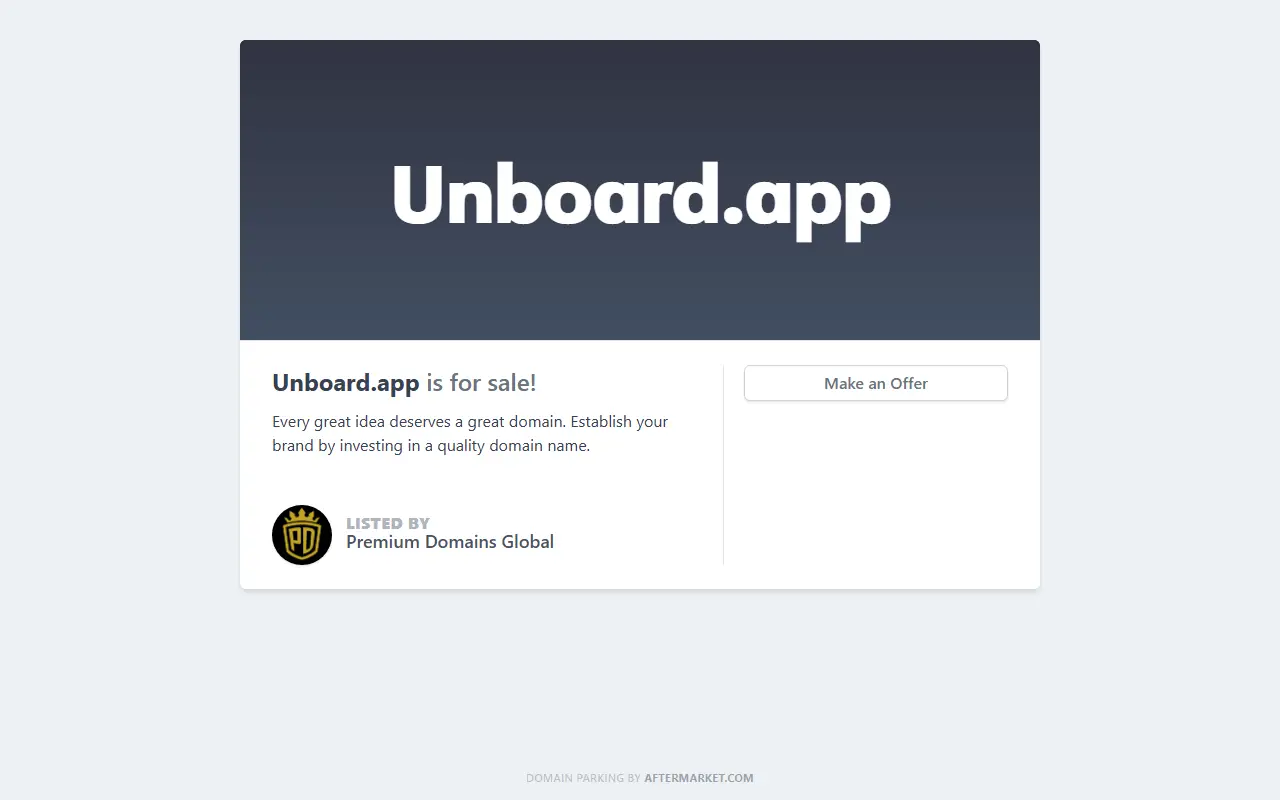 Unboard