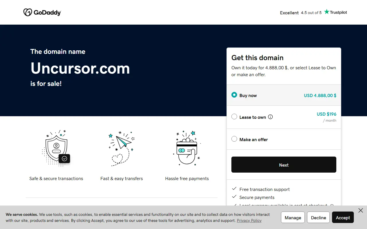 Uncursor