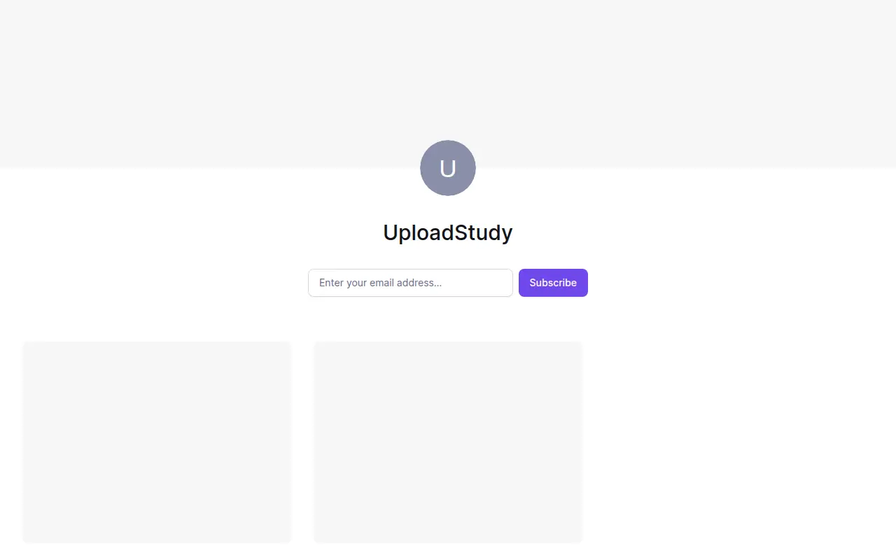 UploadStudy