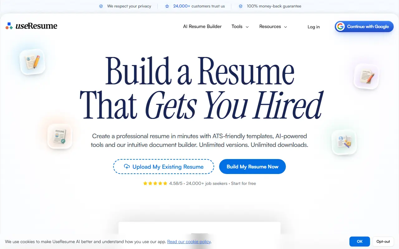 useResume