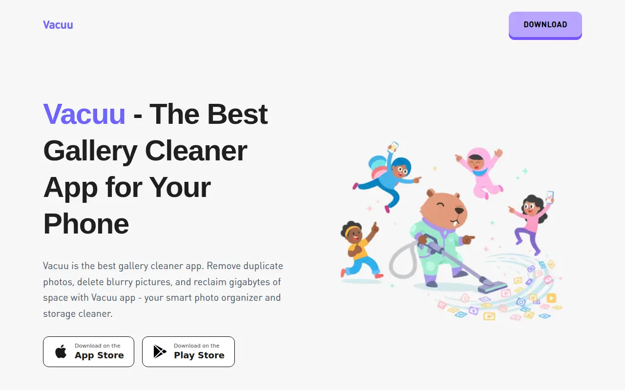 Vacuu - Gallery Cleaner