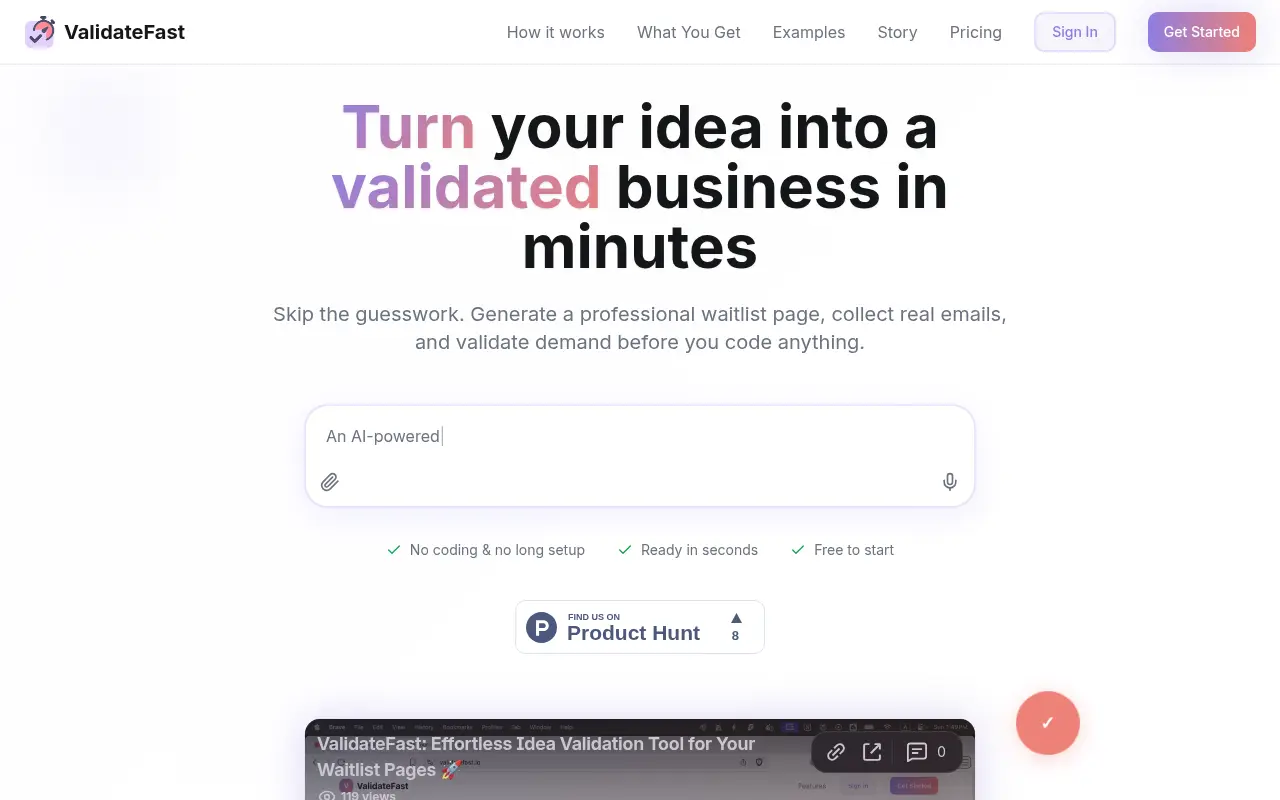 ValidateFast