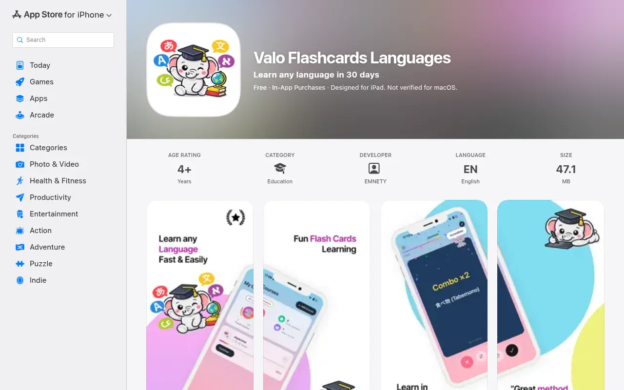 Valo Flashcards