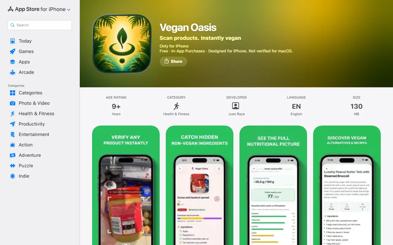 Vegan Oasis