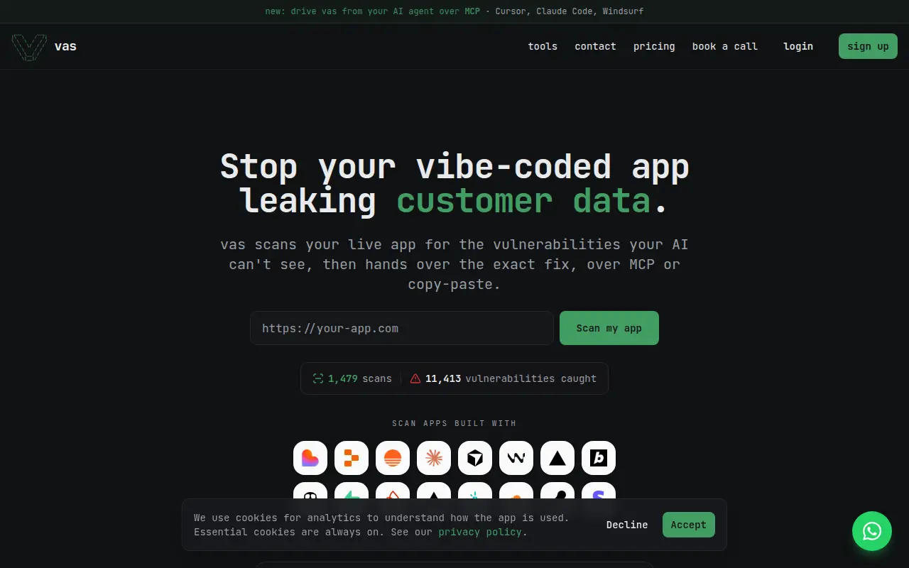 Vibe App Scanner