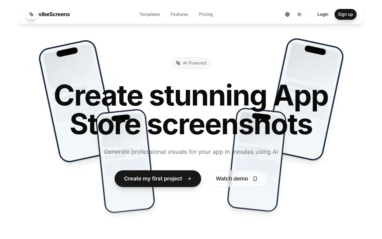 vibeScreens