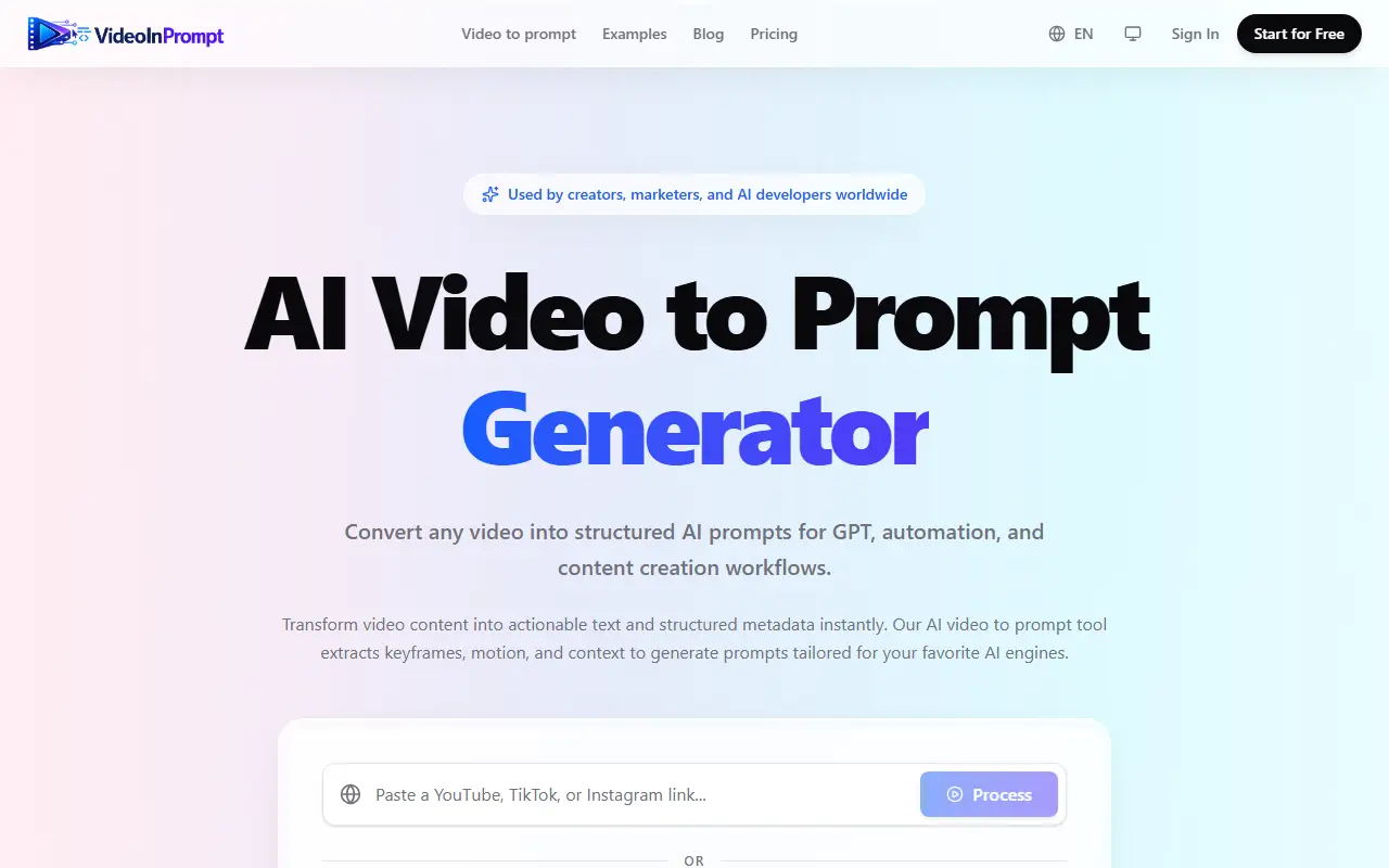 VideoInPrompt