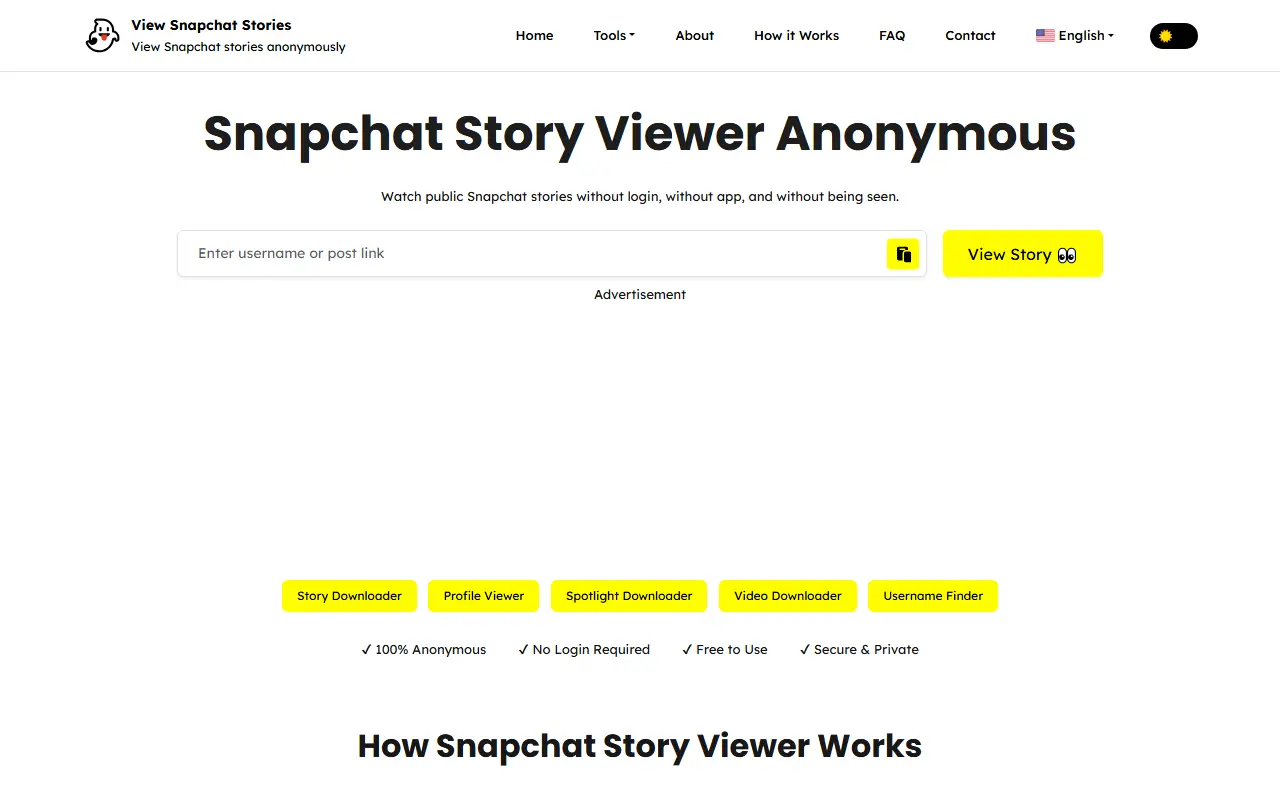 ViewSnapStories