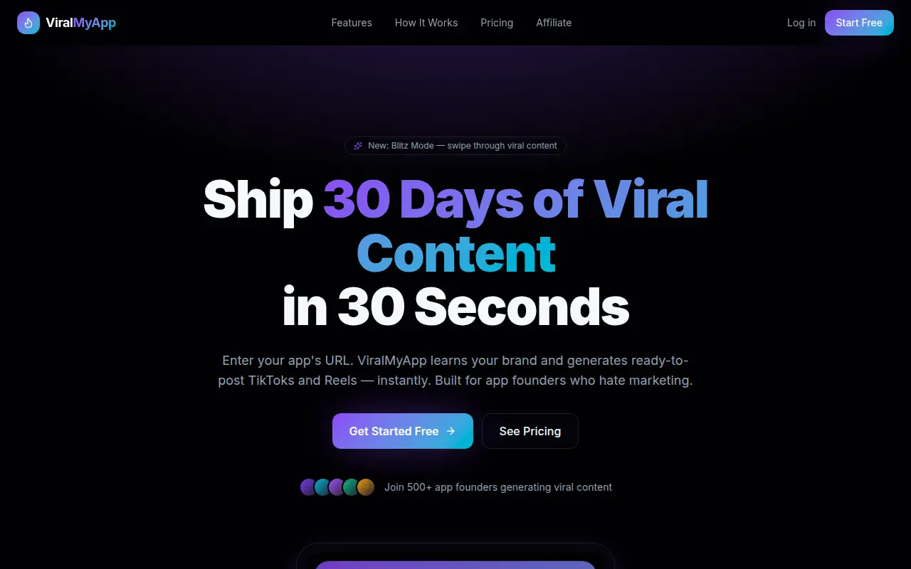 Viral My App - Organic Viral Content Creation of Apps Business