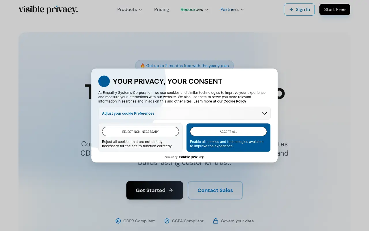 Visible Privacy