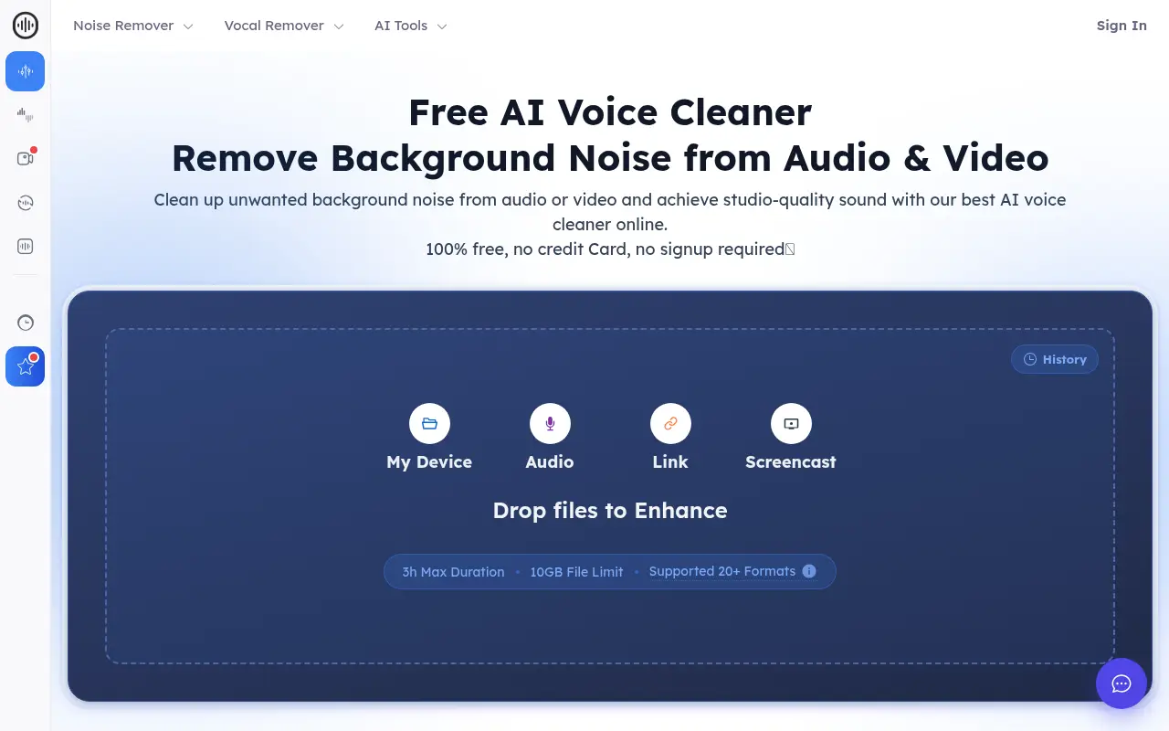 Voice Cleaner