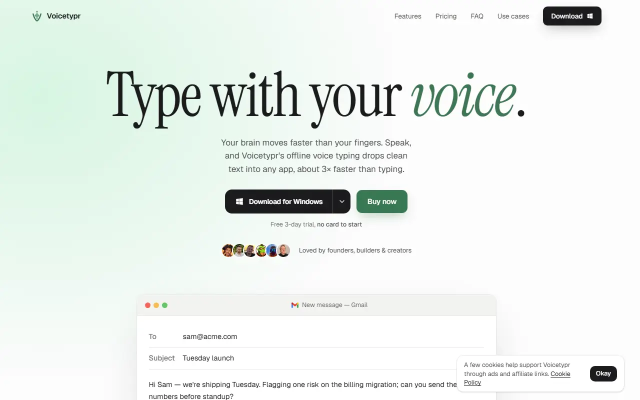 Voicetypr
