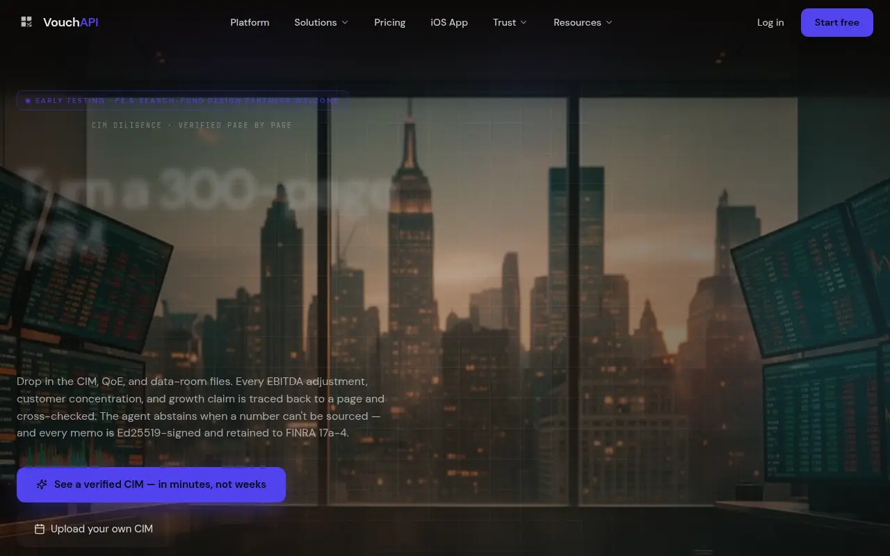 Vouch API
