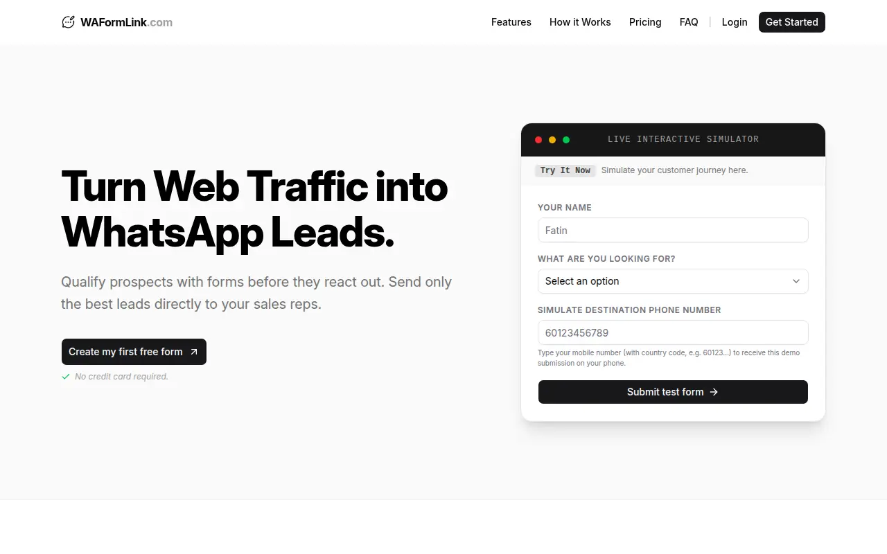 waformlink.com