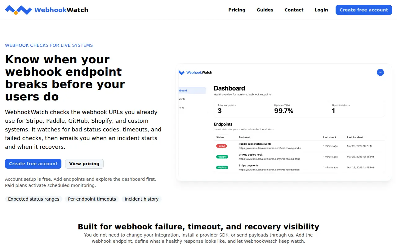 WebhookWatch