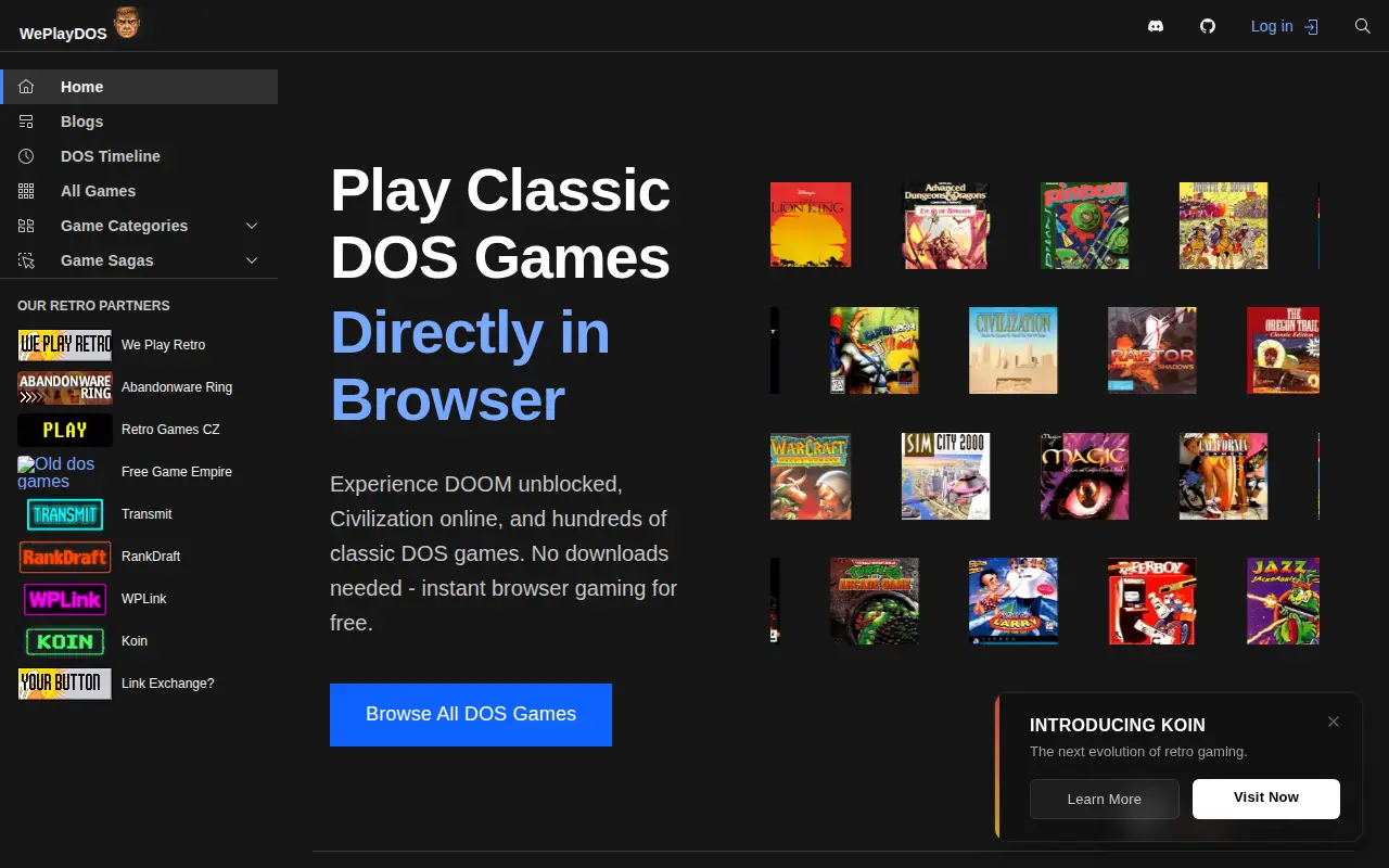 WePlayDOS