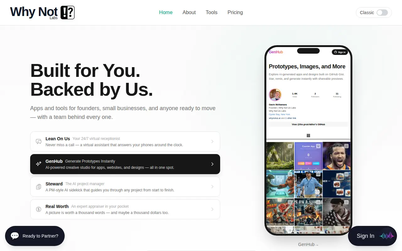 Why Not Us Labs LLC