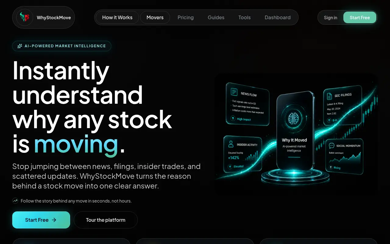 WhyStockMove
