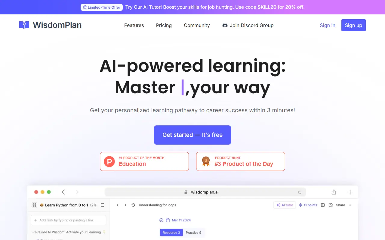 WisdomPlan