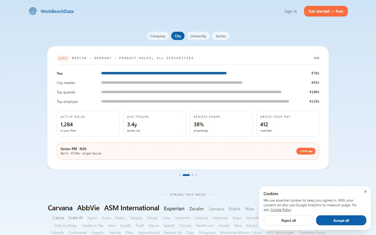 WorkBenchData