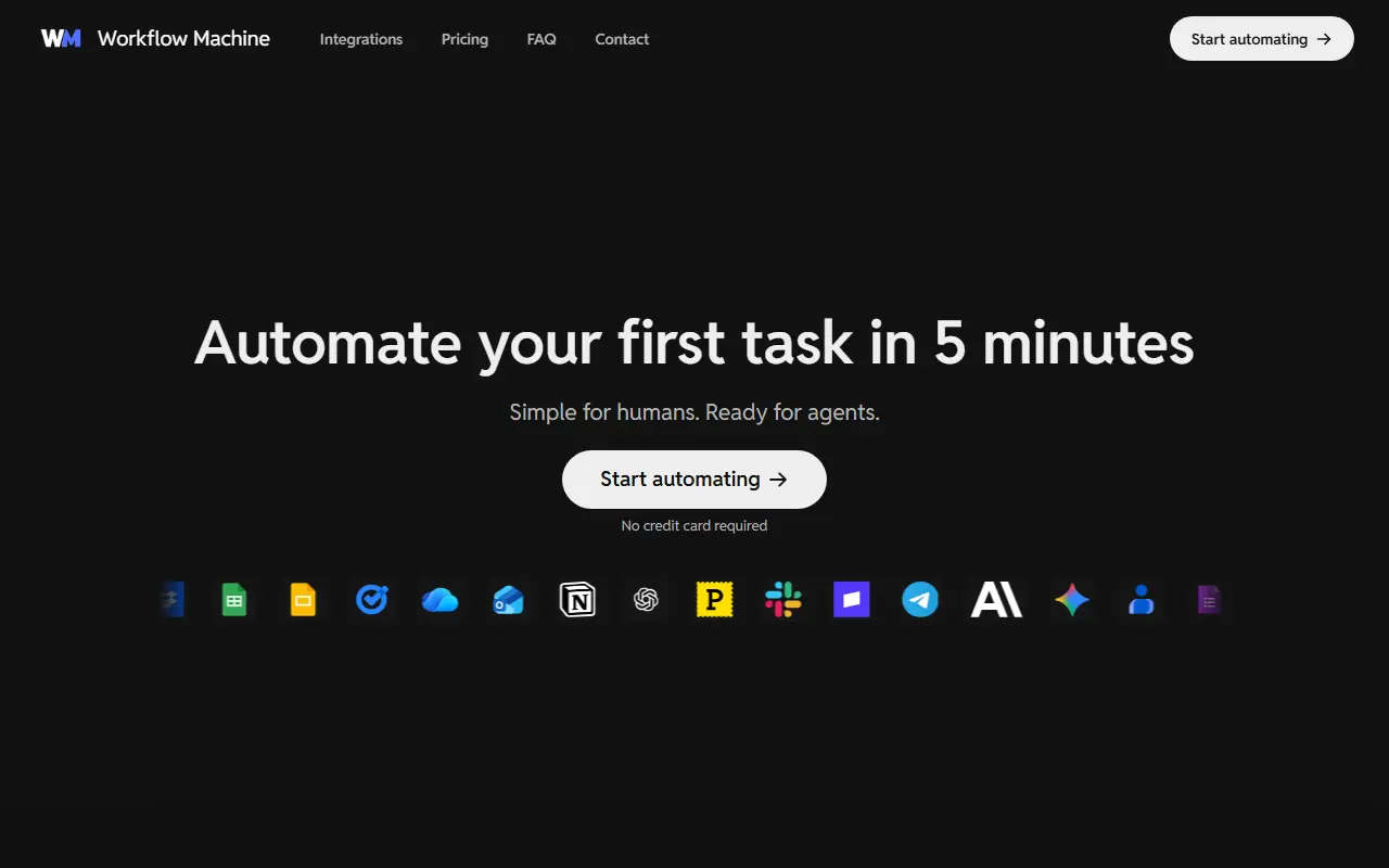 Workflow Machine