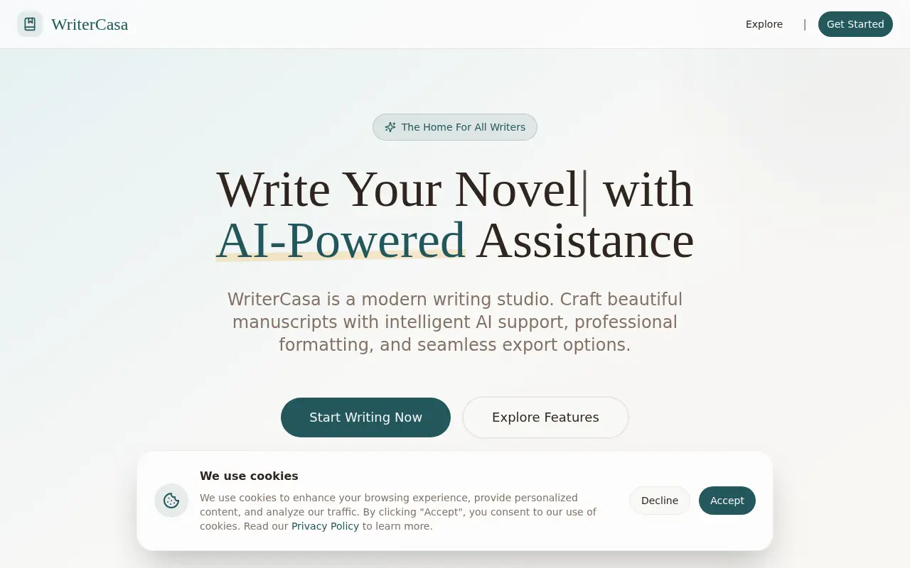 WriterCasa