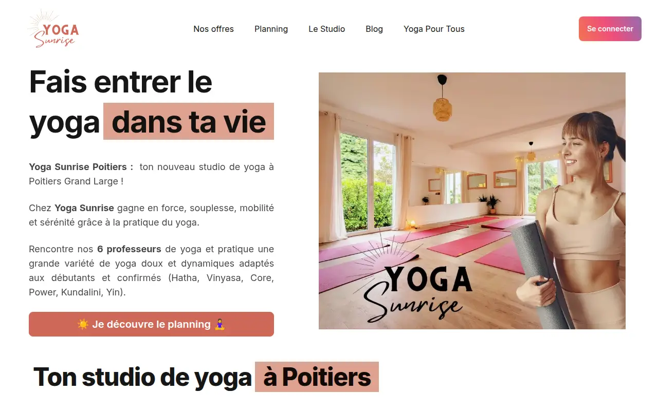 Yoga Sunrise Poitiers