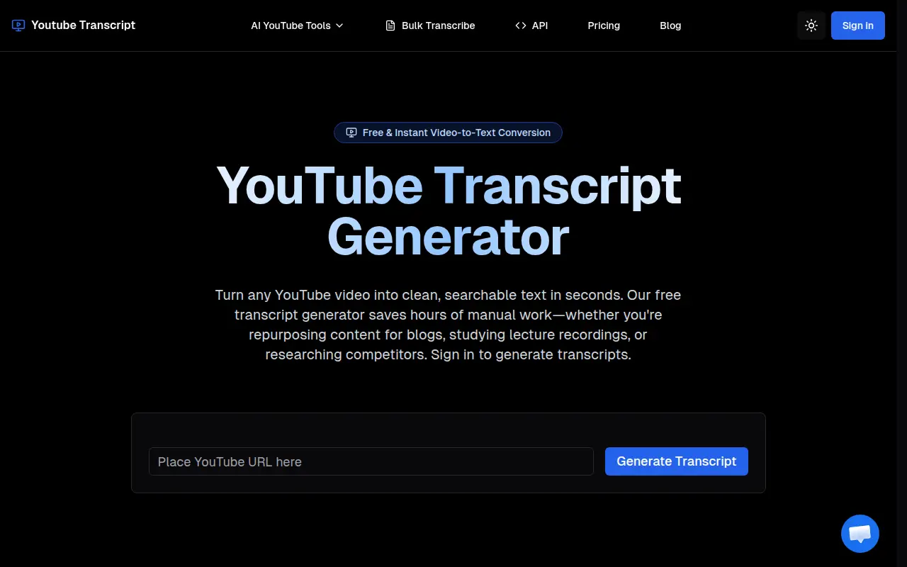 Youtube Transcripts