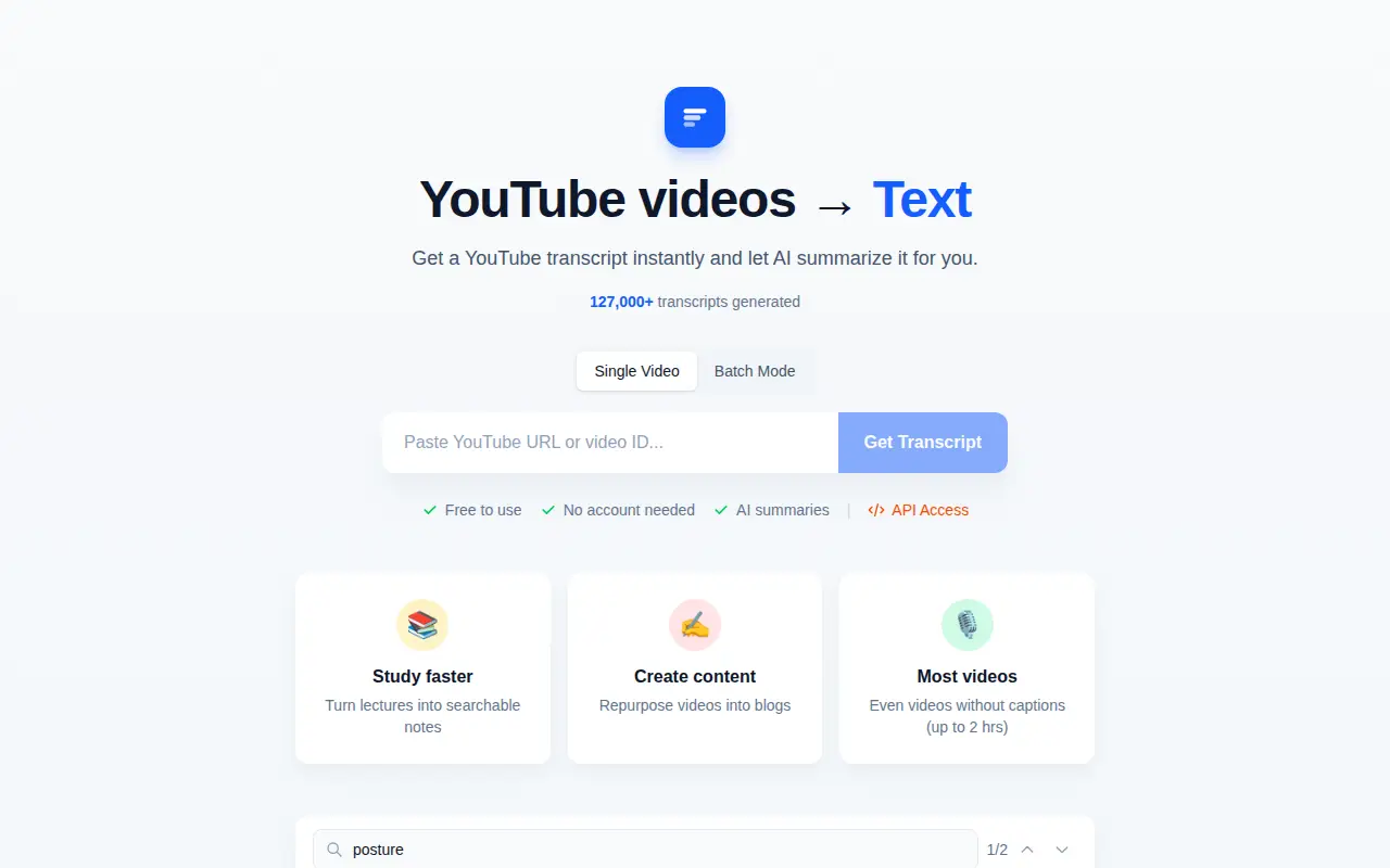 yTranscript