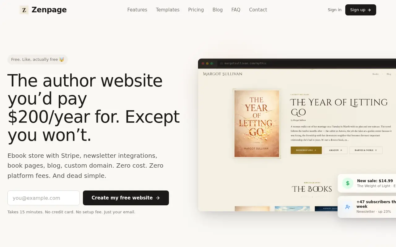 Zenpage