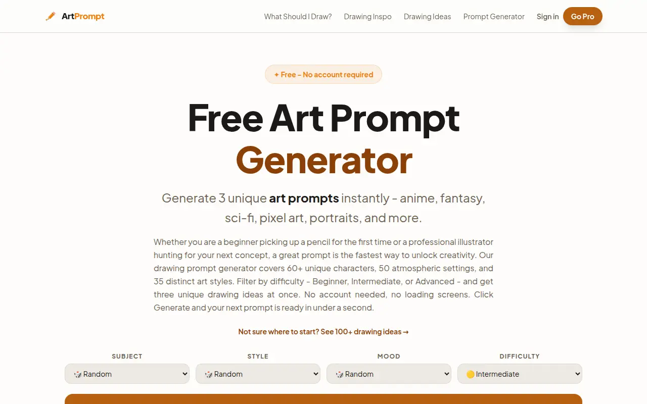 Zygis Dev Art Prompts Generator